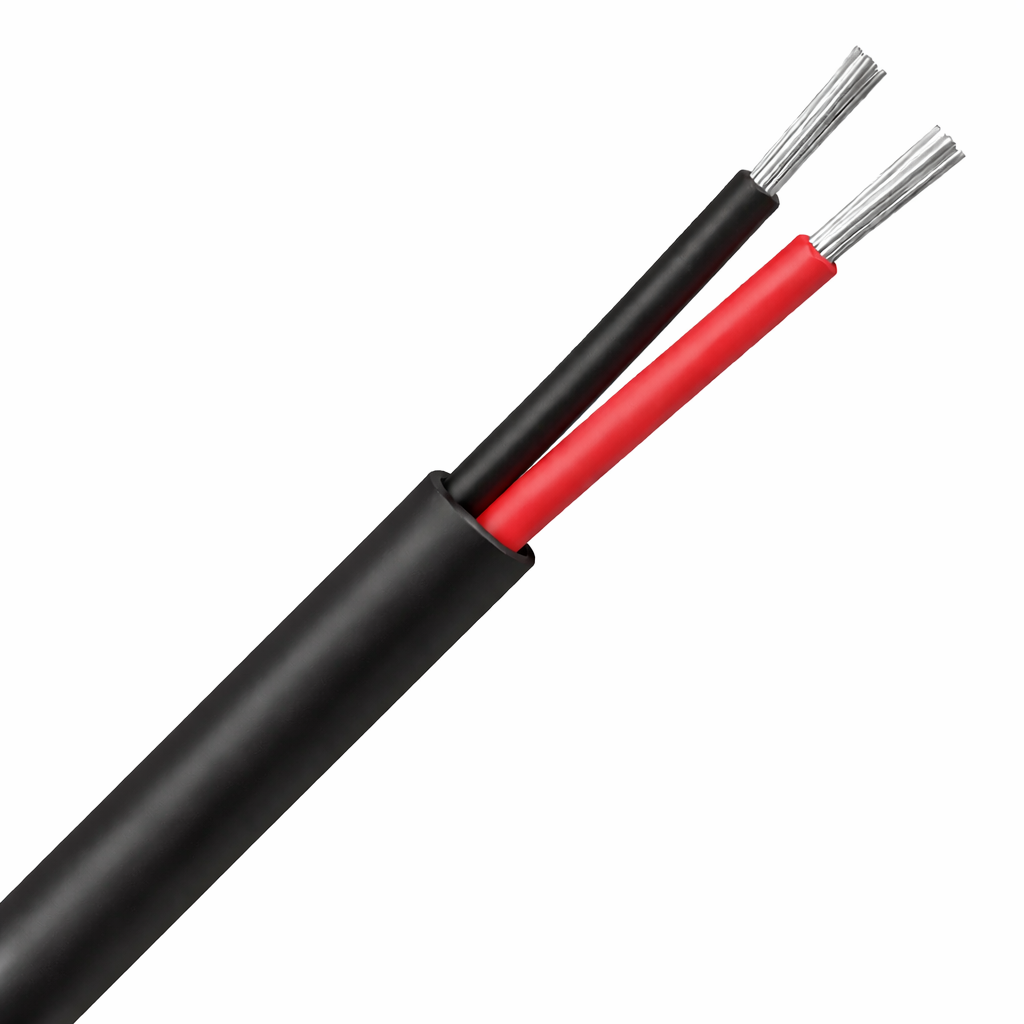 12V connection cable red/black