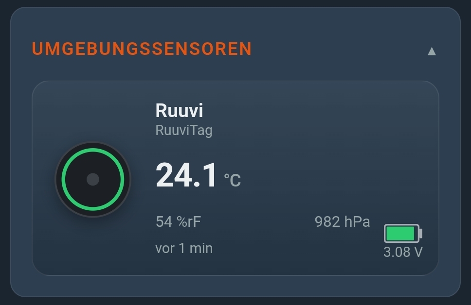 Neu: Ruuvi-Sensoren in CampMatic — Temperatur, Luftfeuchte & Luftdruck im Wohnmobil überwachen